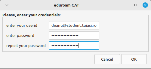 credentials